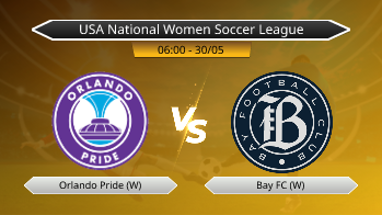 USA National Women Soccer League Orlando Pride (W) VS Bay FC (W)